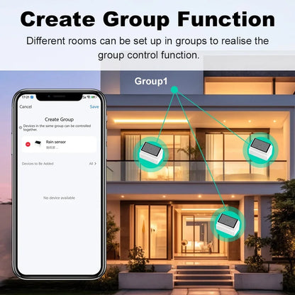 Smart Zigbee Rain & Light Sensor