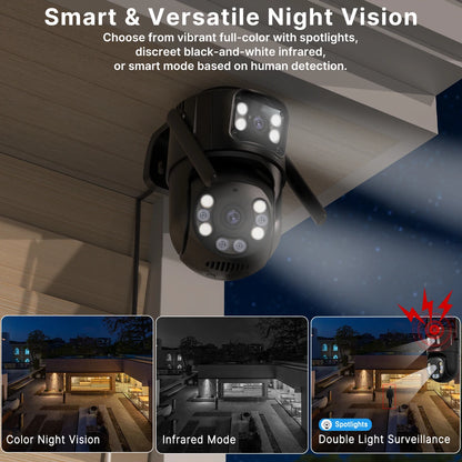 Advanced 4K AI Outdoor Security Camera