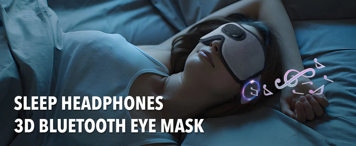 Premium Bluetooth Sleep Mask Headphones