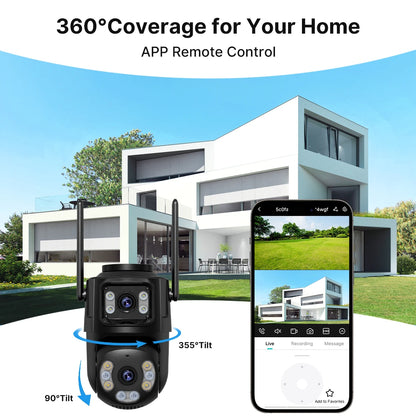 Advanced 4K AI Outdoor Security Camera