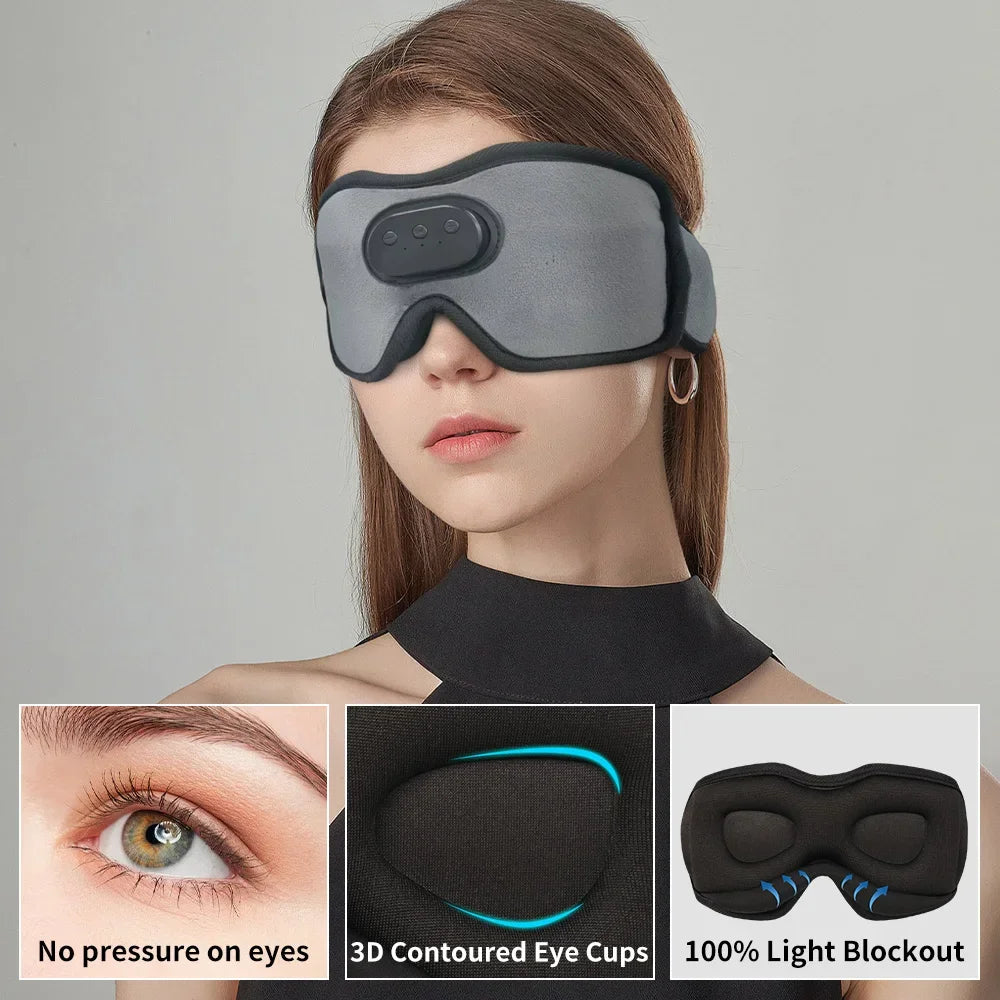Premium Bluetooth Sleep Mask Headphones