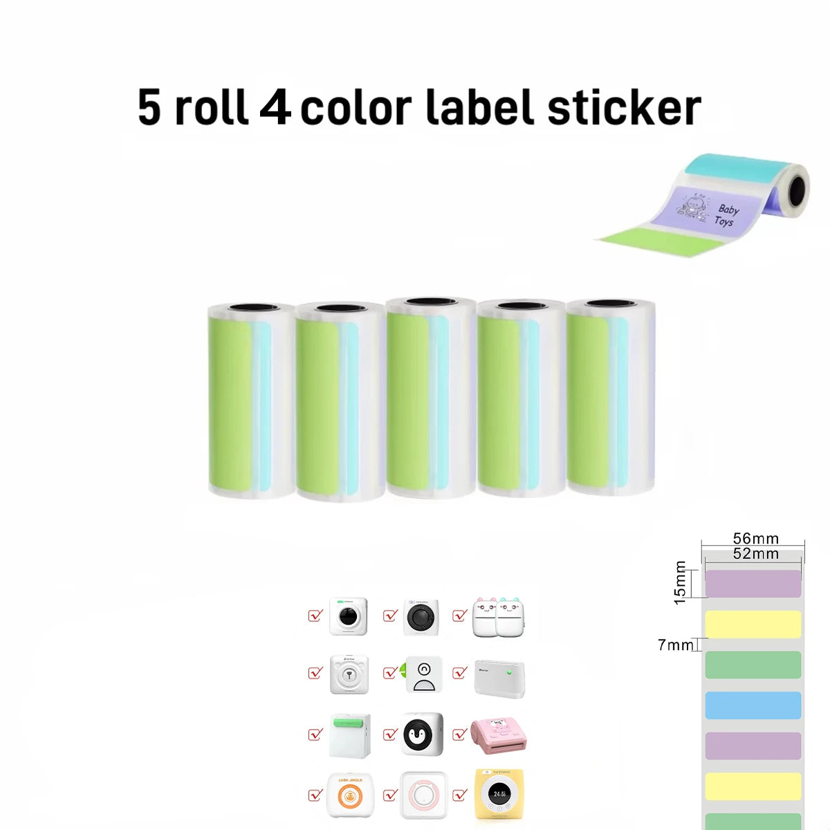 Portable Bluetooth Thermal Mini Printer