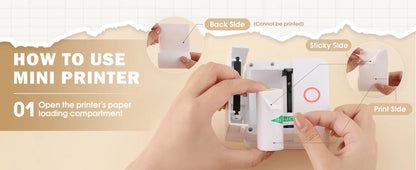 Portable Bluetooth Thermal Mini Printer