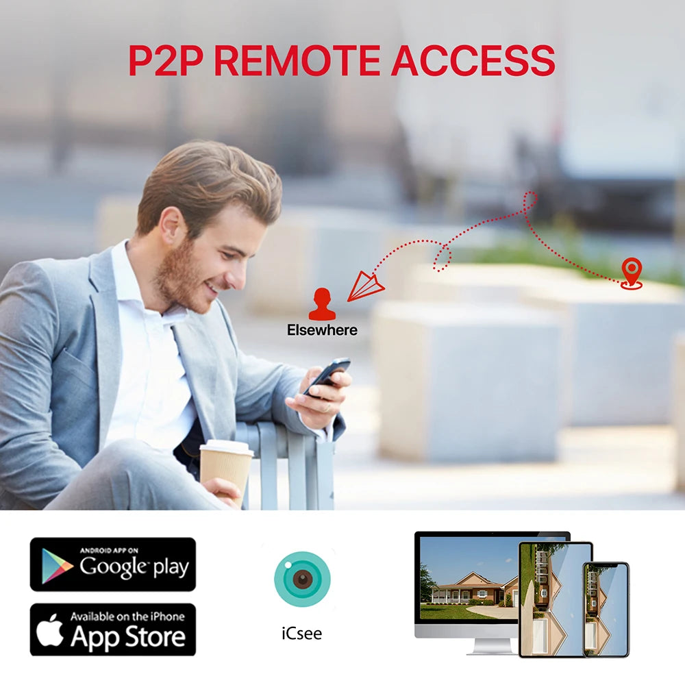 Advanced 4K AI Outdoor Security Camera