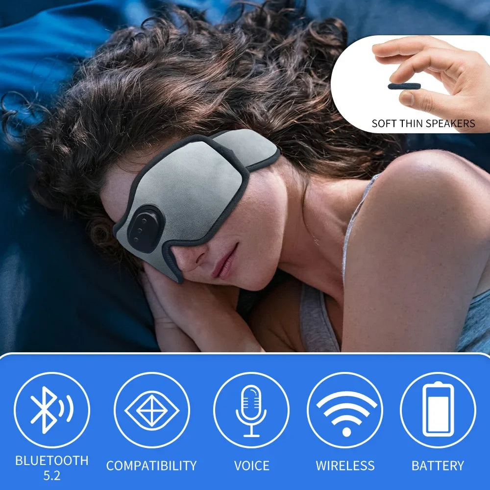 Premium Bluetooth Sleep Mask Headphones