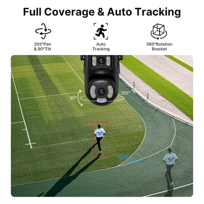 Advanced 4K AI Outdoor Security Camera