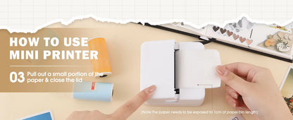 Portable Bluetooth Thermal Mini Printer