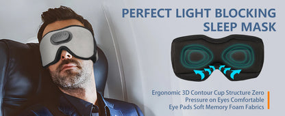 Premium Bluetooth Sleep Mask Headphones