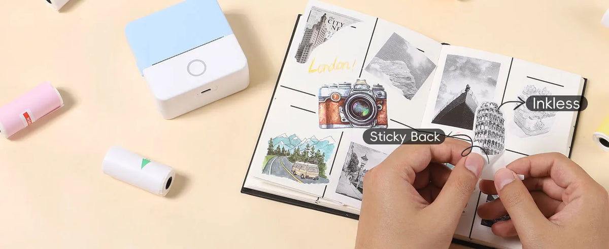 Portable Bluetooth Thermal Mini Printer