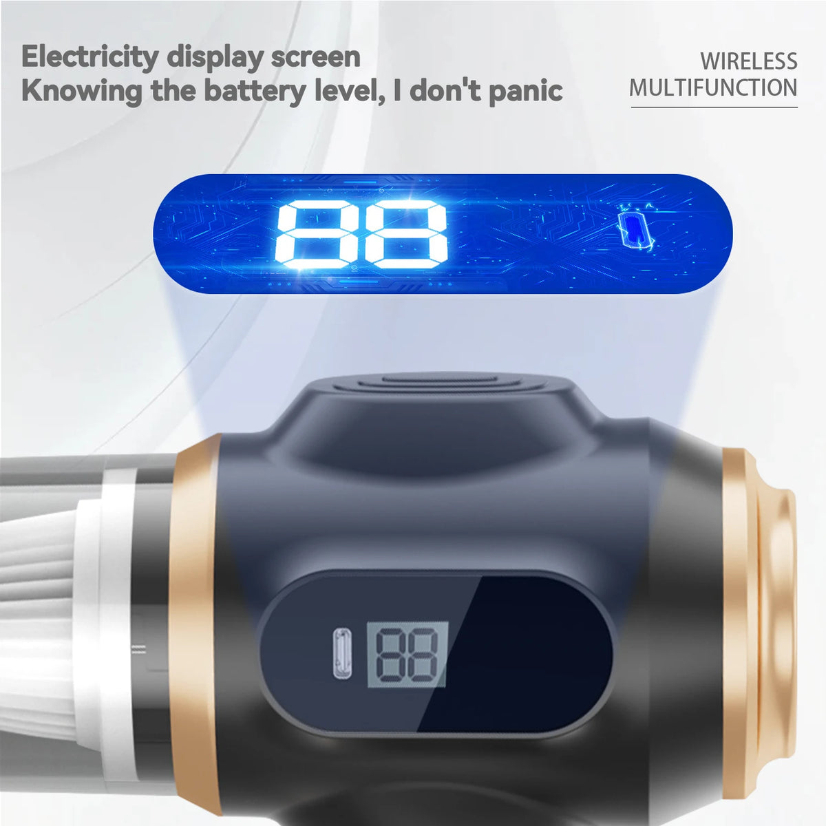 Cordless Multi-Purpose Handheld Vacuum Cleaner
