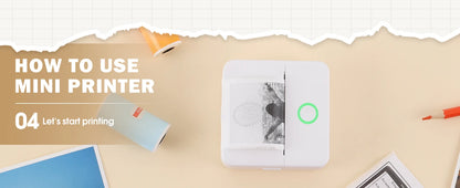 Portable Bluetooth Thermal Mini Printer