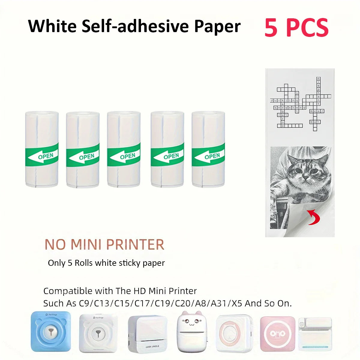 Portable Bluetooth Thermal Mini Printer