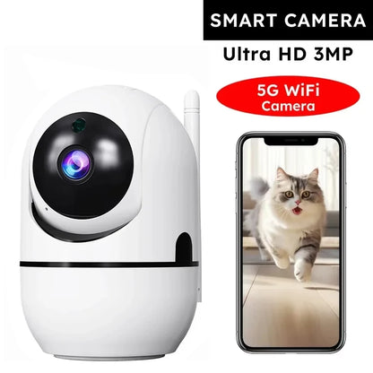 Smart WiFi Auto-Tracking Security Camera
