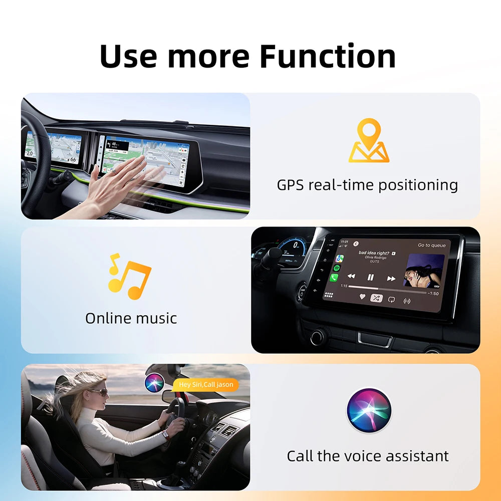 2-in-1 Wireless CarPlay Adapter