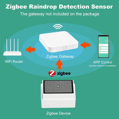 Smart Zigbee Rain & Light Sensor