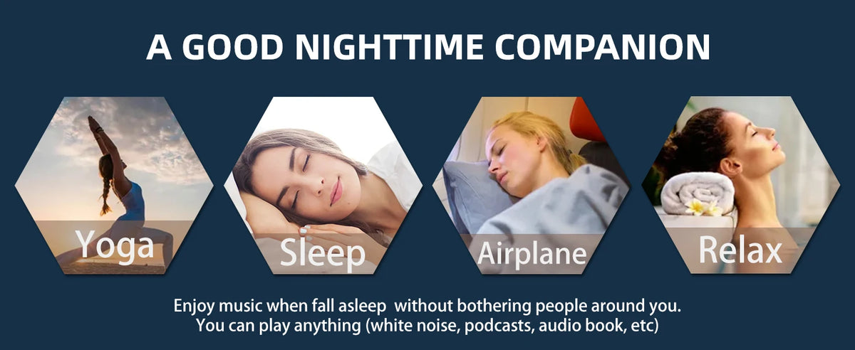 Premium Bluetooth Sleep Mask Headphones