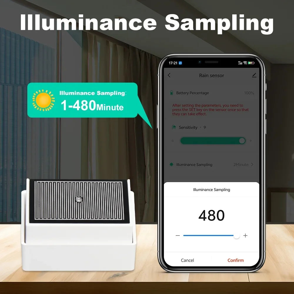 Smart Zigbee Rain & Light Sensor