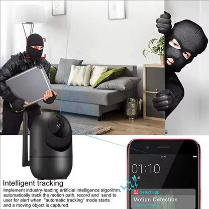 Smart WiFi Auto-Tracking Security Camera