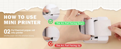 Portable Bluetooth Thermal Mini Printer