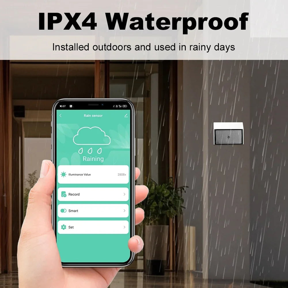 Smart Zigbee Rain & Light Sensor