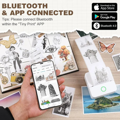 Portable Bluetooth Thermal Mini Printer