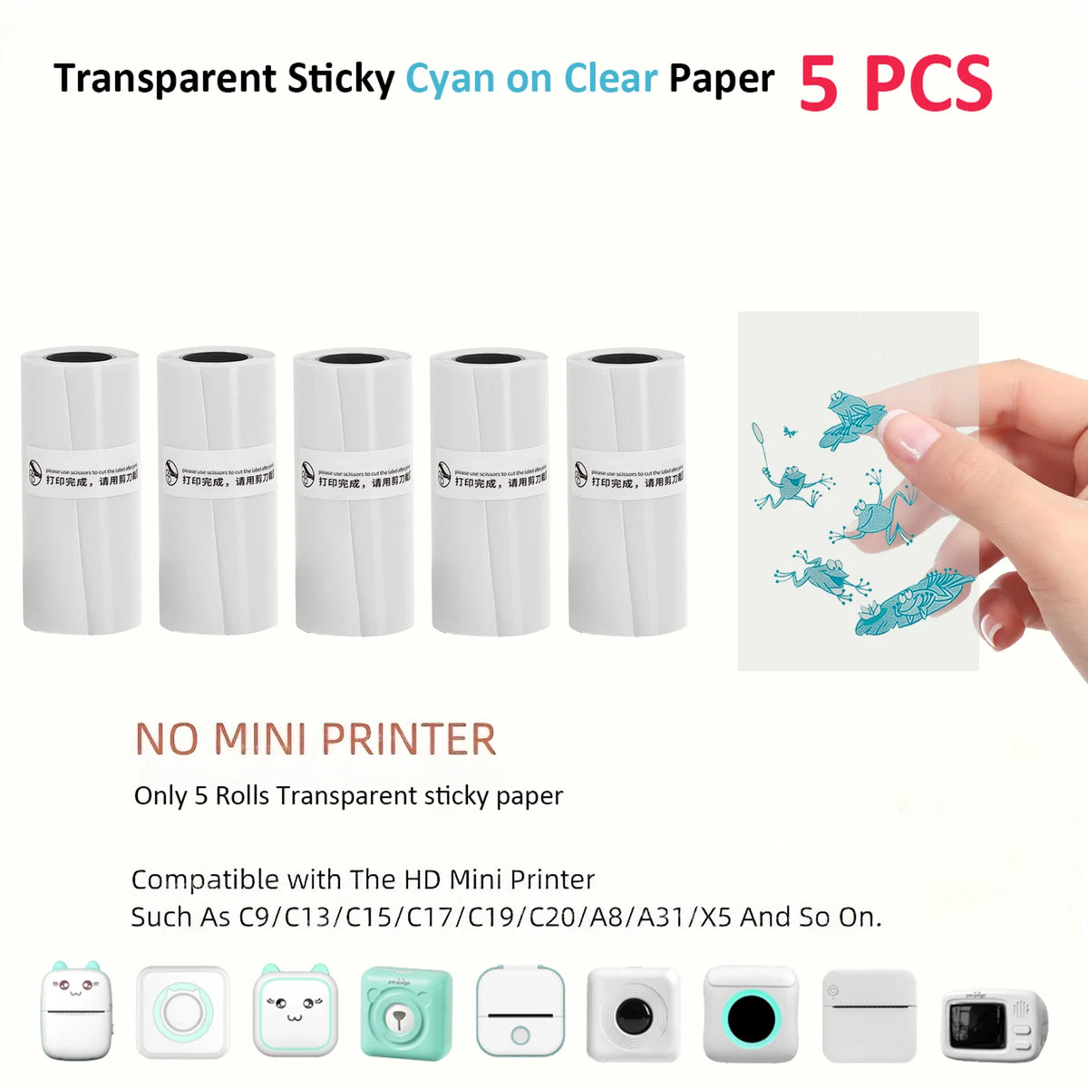 Portable Bluetooth Thermal Mini Printer