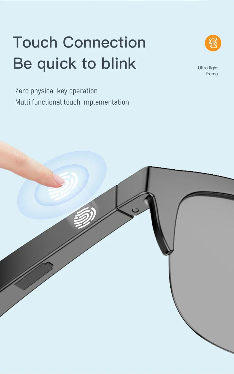 Smart Bluetooth Sports Sunglasses