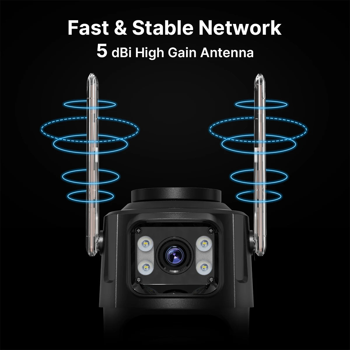 Advanced 4K AI Outdoor Security Camera