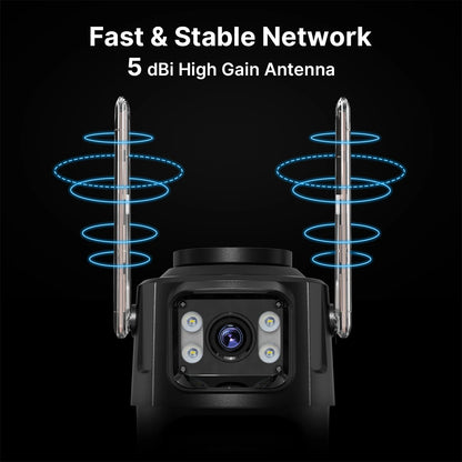 Advanced 4K AI Outdoor Security Camera