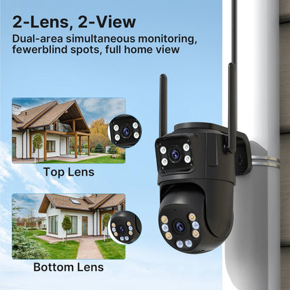 Advanced 4K AI Outdoor Security Camera