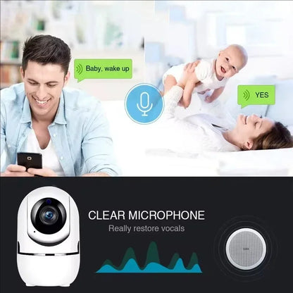 Smart WiFi Auto-Tracking Security Camera