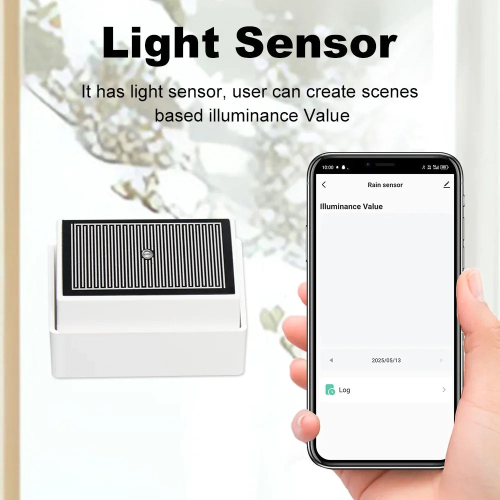 Smart Zigbee Rain & Light Sensor