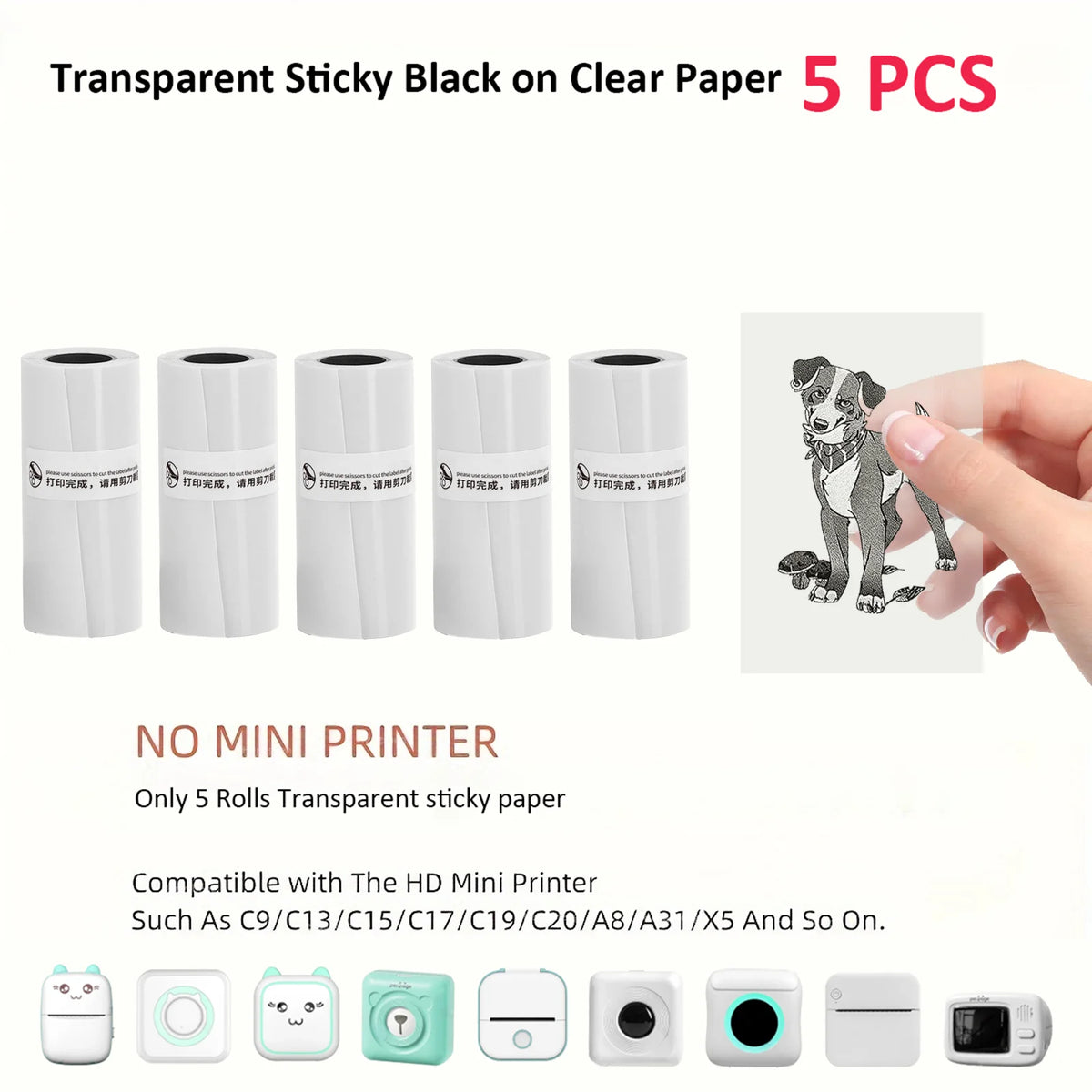 Portable Bluetooth Thermal Mini Printer