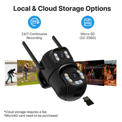 Advanced 4K AI Outdoor Security Camera