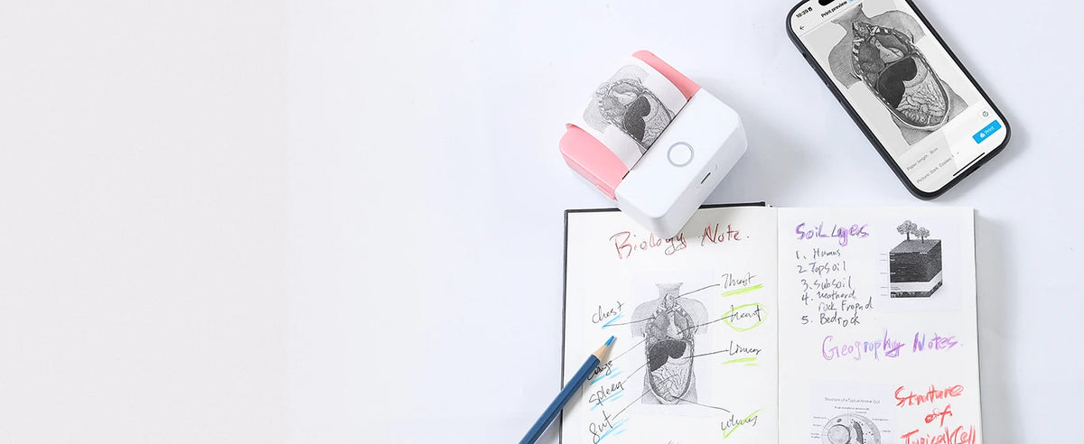 Portable Bluetooth Thermal Mini Printer
