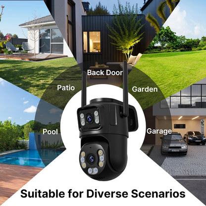 Advanced 4K AI Outdoor Security Camera