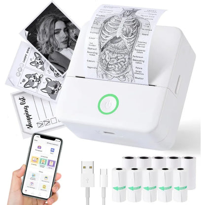 Portable Bluetooth Thermal Mini Printer