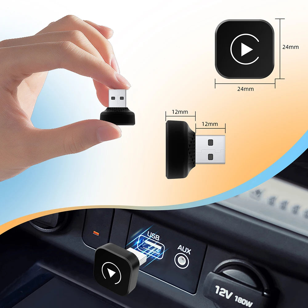 2-in-1 Wireless CarPlay Adapter