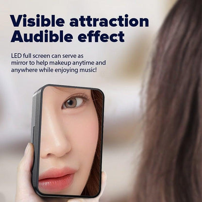 Apex Pro Wireless Earbuds with 3500mAh Mirror Power Bank Case