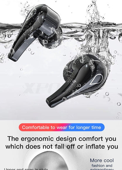 Apex Pro Wireless Earbuds with 3500mAh Mirror Power Bank Case